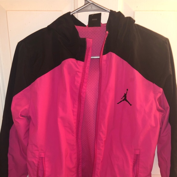 pink jordan jacket